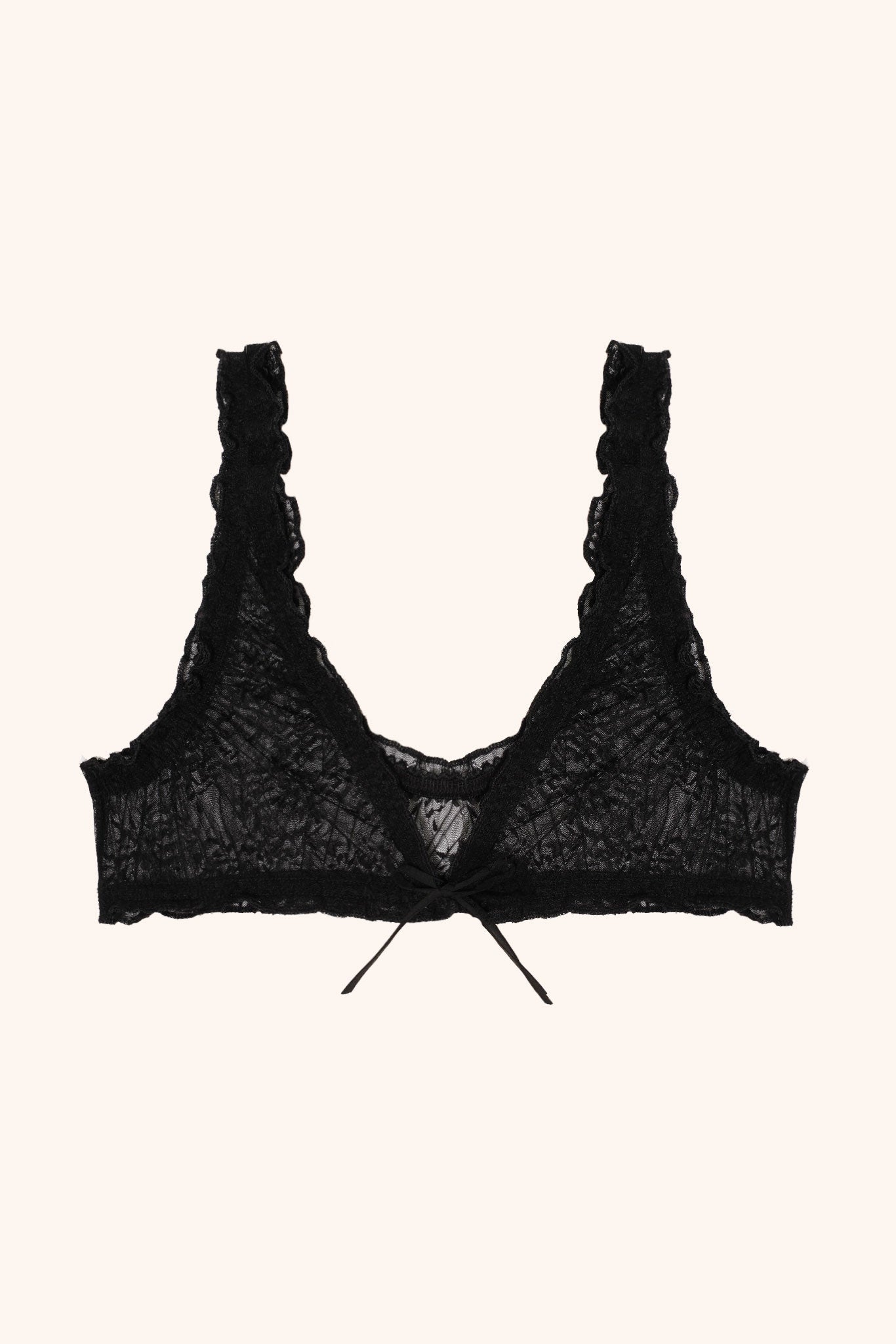 Billy Triangle Bralette - black