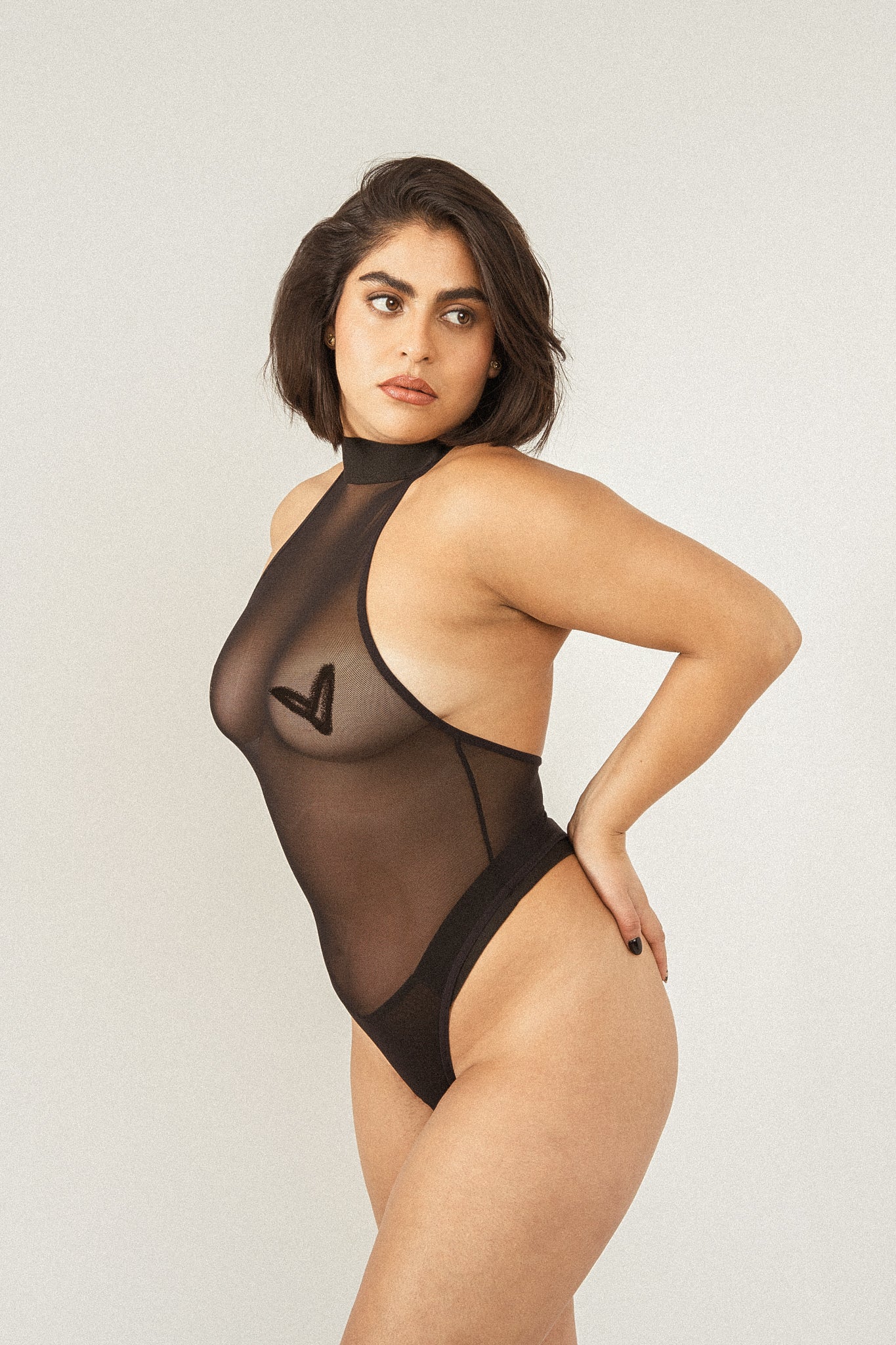 JUSLIO Lingerie Set Sexy Lingerie for Women Plus Size See Through